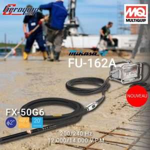 Multiquip mikasa FU-162A FX-50G6