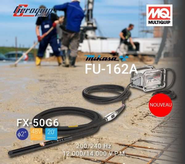 Multiquip mikasa FU-162A FX-50G6