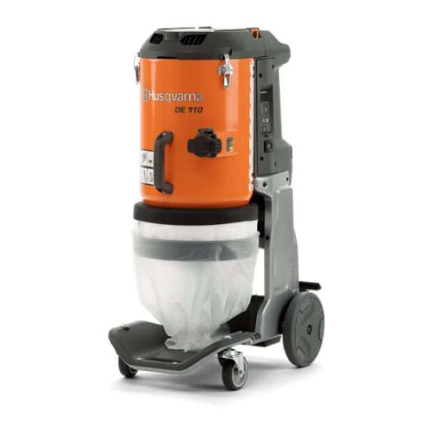 Husqvarna DE 110 extracteur de poussière - dust extractor - dust collector