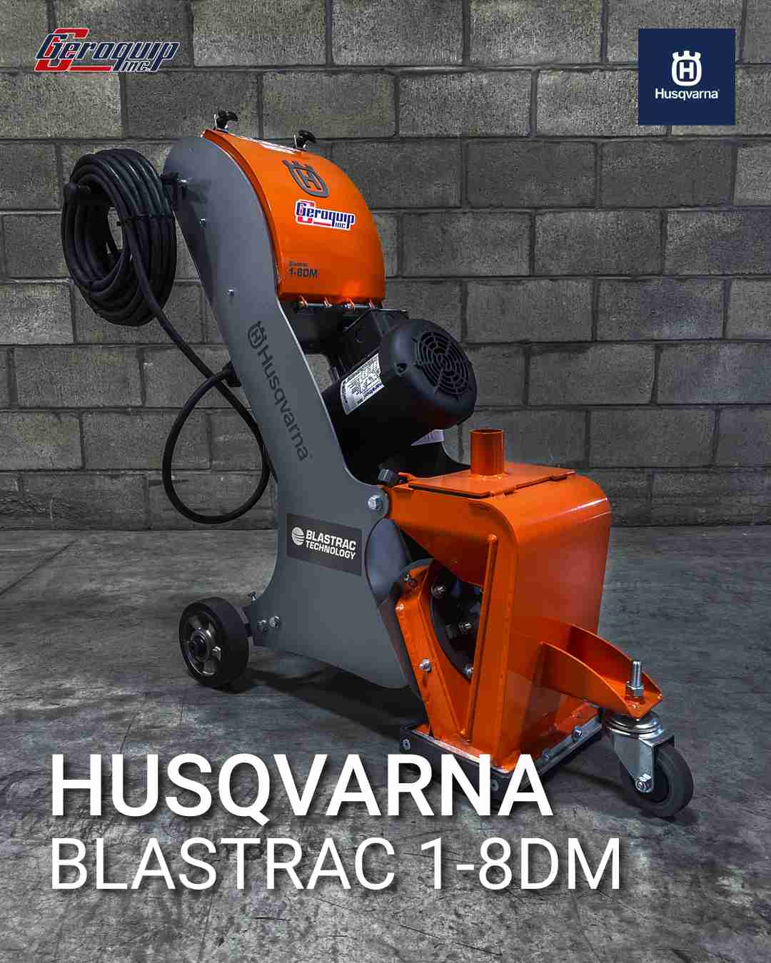Husqvarna Blastrac 1-8DM