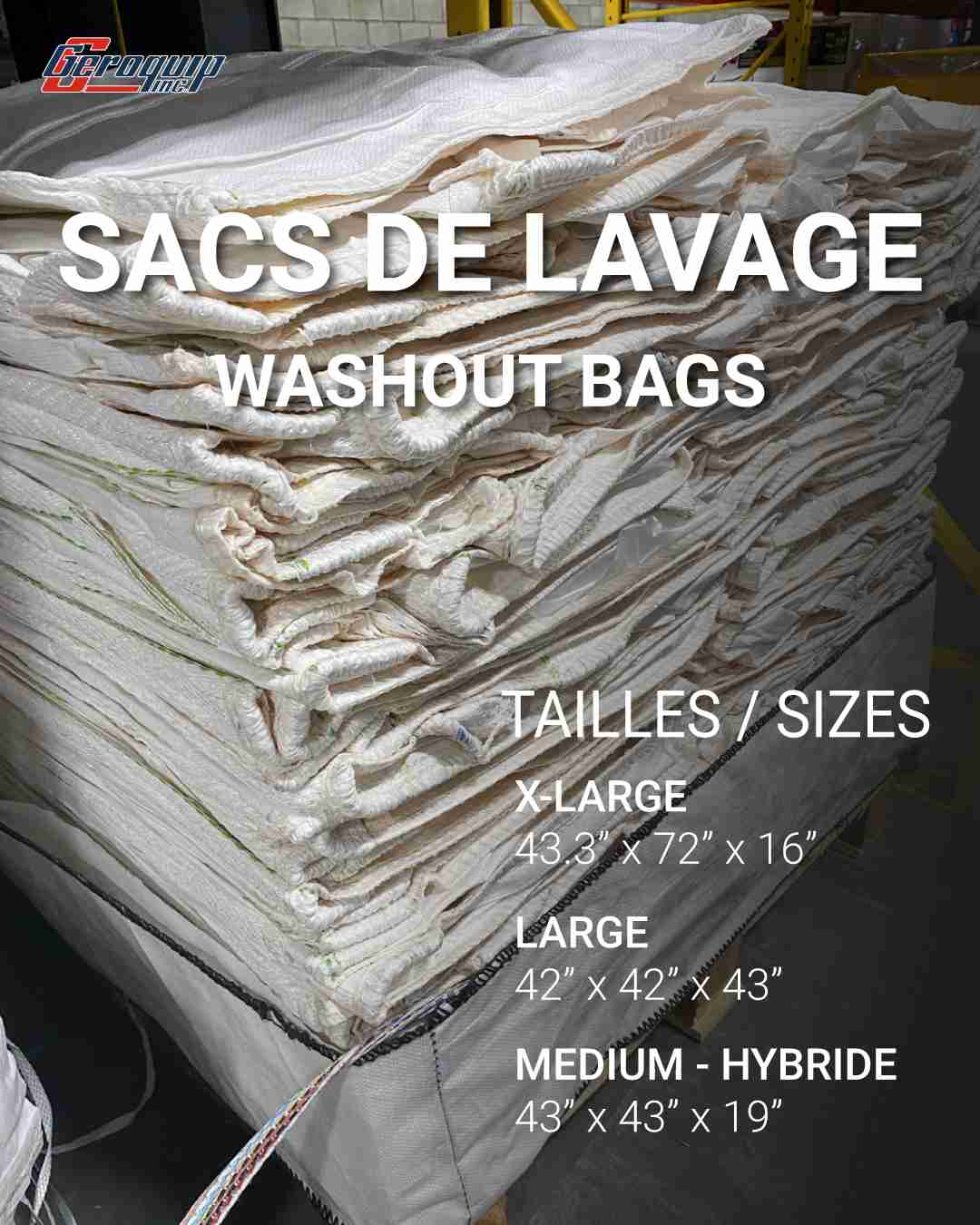 Sacs de lavage