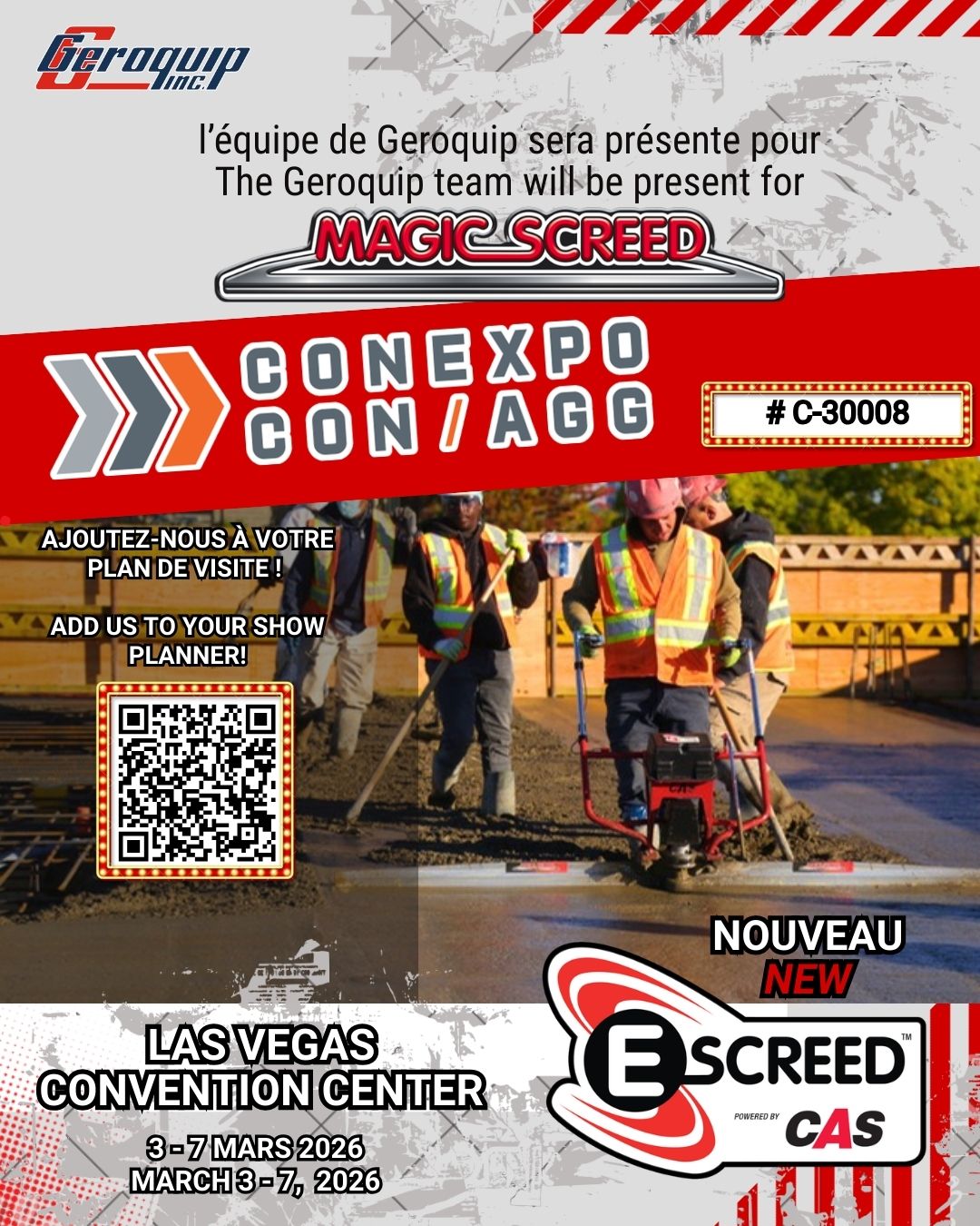 Magic Screed Geroquip Conexpo Con Agg